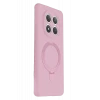 Newface Xiaomi Redmi Note 15 4G Regal Magsafe Standlı Kapak - Açık Pembe