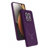 Newface Xiaomi Redmi Note 15 4G Regal Magsafe Standlı Kapak - Derin Mor