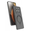 Newface Xiaomi Redmi Note 15 4G Regal Magsafe Standlı Kapak - Titan Gri