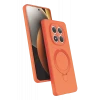 Newface Xiaomi Redmi Note 15 Pro 5G Regal Magsafe Standlı Kapak - Turuncu