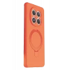 Newface Xiaomi Redmi Note 15 Pro 5G Regal Magsafe Standlı Kapak - Turuncu