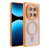Newface Xiaomi Redmi Note 15 Pro Plus 5G Joke Simli Magneticsafe Kılıf - Turuncu