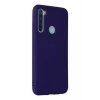 Newface Xiaomi Redmi Note 8 Kılıf Nano içi Kadife Silikon - Mor