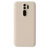 Newface Xiaomi Redmi Note 8 Pro Kılıf First Silikon - Krem