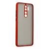 Newface Xiaomi Redmi Note 8 Pro Kılıf Montreal Silikon Kapak - Kırmızı