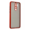 Newface Xiaomi Redmi Note 8 Pro Kılıf Montreal Silikon Kapak - Kırmızı