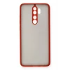 Newface Xiaomi Redmi Note 8 Pro Kılıf Montreal Silikon Kapak - Kırmızı