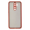 Newface Xiaomi Redmi Note 8 Pro Kılıf Montreal Silikon Kapak - Kırmızı