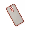 Newface Xiaomi Redmi Note 8 Pro Kılıf Montreal Silikon Kapak - Kırmızı