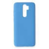 Newface Xiaomi Redmi Note 8 Pro Kılıf Nano içi Kadife Silikon - Mavi