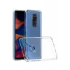 Newface Xiaomi Redmi Note 9 Kılıf Lüx Şeffaf Silikon - Şeffaf