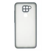 Newface Xiaomi Redmi Note 9 Kılıf Montreal Silikon Kapak - Gri