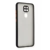 Newface Xiaomi Redmi Note 9 Kılıf Montreal Silikon Kapak - Siyah