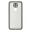 Newface Xiaomi Redmi Note 9 Kılıf Montreal Silikon Kapak - Siyah