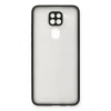 Newface Xiaomi Redmi Note 9 Kılıf Montreal Silikon Kapak - Siyah