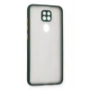 Newface Xiaomi Redmi Note 9 Kılıf Montreal Silikon Kapak - Yeşil