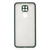 Newface Xiaomi Redmi Note 9 Kılıf Montreal Silikon Kapak - Yeşil