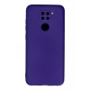 Newface Xiaomi Redmi Note 9 Kılıf Nano içi Kadife Silikon - Mor