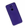 Newface Xiaomi Redmi Note 9 Kılıf Nano içi Kadife Silikon - Mor