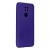 Newface Xiaomi Redmi Note 9 Kılıf Nano içi Kadife Silikon - Mor