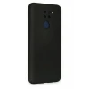 Newface Xiaomi Redmi Note 9 Kılıf Nano içi Kadife Silikon - Siyah
