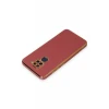 Newface Xiaomi Redmi Note 9 Kılıf Volet Silikon - Kırmızı
