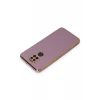Newface Xiaomi Redmi Note 9 Kılıf Volet Silikon - Mor