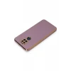 Newface Xiaomi Redmi Note 9 Kılıf Volet Silikon - Mor