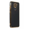Newface Xiaomi Redmi Note 9 Kılıf Volet Silikon - Siyah