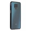 Newface Xiaomi Redmi Note 9 Pro Kılıf Razer Lensli Silikon - Siyah