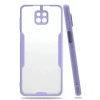 Newface Xiaomi Redmi Note 9S Kılıf Platin Silikon - Lila