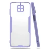 Newface Xiaomi Redmi Note 9S Kılıf Platin Silikon - Lila