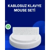 Ofis ve Ev Kullanımı İçin Kablosuz Klavye Fare Seti - Ergonomik ve Pratik