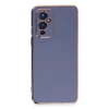 One Plus 9 Kılıf Volet Silikon - Mavi