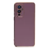 One Plus 9 Kılıf Volet Silikon - Mor