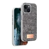 Onegif Apple iPhone 14 Bright Simli Kapak - Gümüş