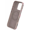 Onegif Apple iPhone 14 Pro Max Flower Series Magsafe Kapak - Pembe