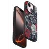 Onegif Apple iPhone 15 Plus Flower Series Magsafe Kapak - Siyah
