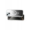 Onegif Apple iPhone 15 Sora Simli Magsafe Kapak - Siyah