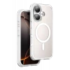 Onegif Apple iPhone 16 Hulk Magsafe Kapak - Beyaz