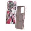Onegif Apple iPhone 16 Pro Flower Series Magsafe Kapak - Pembe