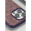 Onegif Apple iPhone 16 Pro Max Bright Simli Kapak - Siyah
