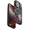 Onegif Apple iPhone 16 Pro Max Flower Series Magsafe Kapak - Siyah