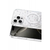 Onegif Apple iPhone 16 Pro Max Misk Simli Magsafe Kapak - Desen 1