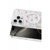 Onegif Apple iPhone 16 Pro Max Misk Simli Magsafe Kapak - Desen 4