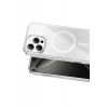 Onegif Apple iPhone 16 Pro Max Sora Simli Magsafe Kapak - Beyaz