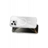 Onegif Apple iPhone 16 Pro Max Sora Simli Magsafe Kapak - Beyaz
