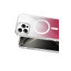 Onegif Apple iPhone 16 Pro Max Sora Simli Magsafe Kapak - Kırmızı