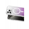 Onegif Apple iPhone 16 Pro Max Sora Simli Magsafe Kapak - Mor
