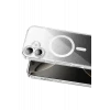 Onegif Apple iPhone 16 Sora Simli Magsafe Kapak - Siyah